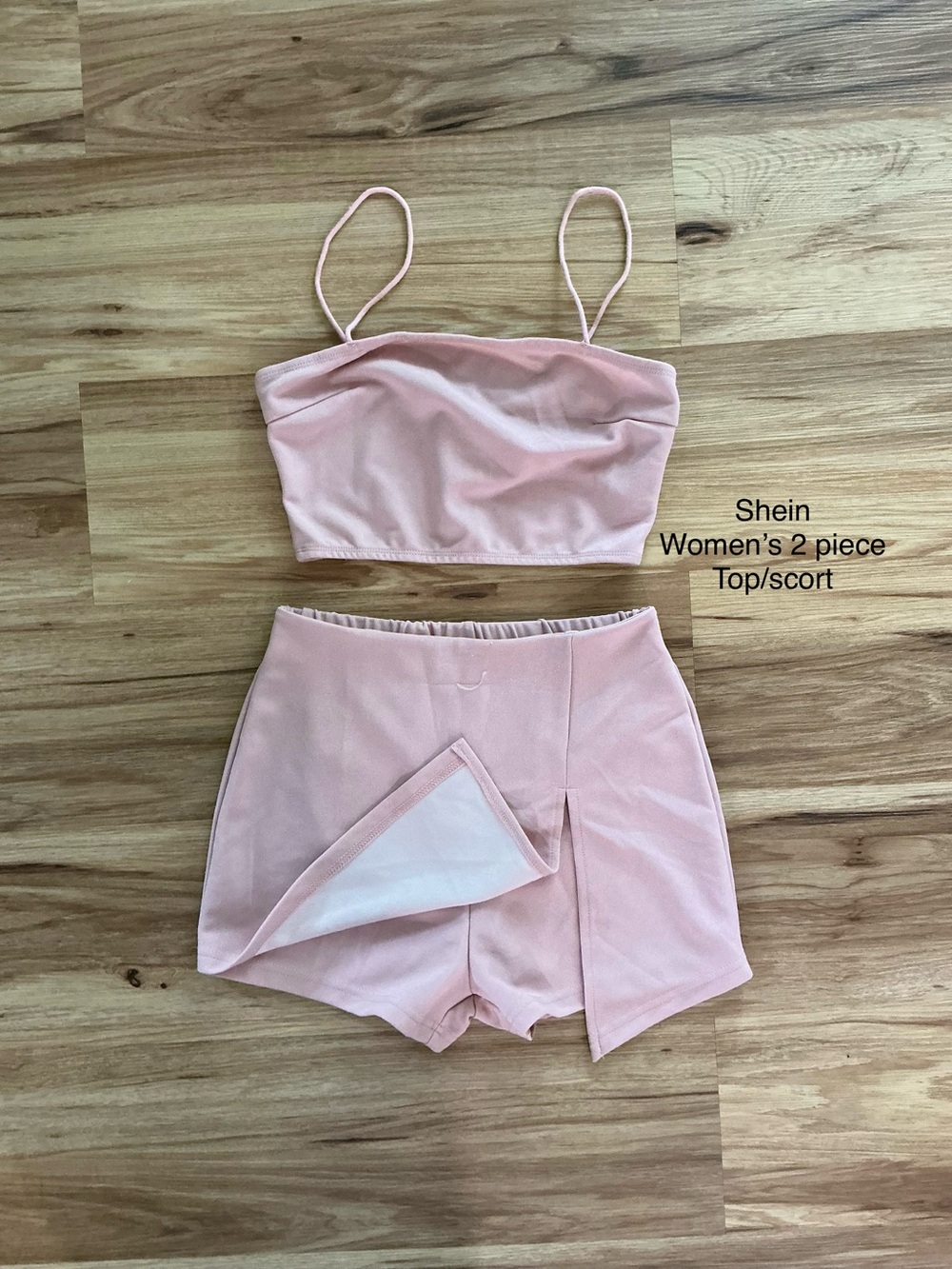 Women’s SHEIN two piece crop top/skort